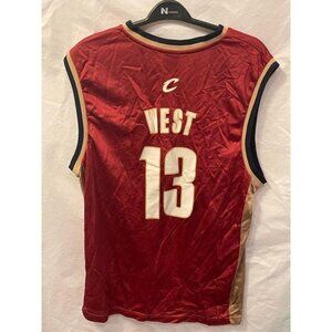DELONTE WEST Cleveland CAVS ADIDAS L Jersey